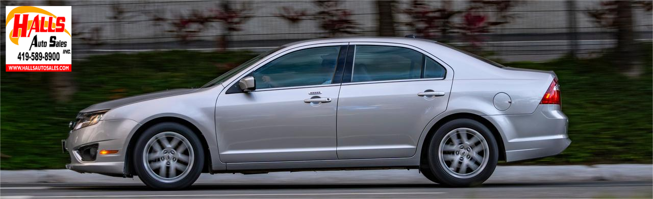 Used Ford Fusion for sale at Hall’s Auto Sales in Mansfield, OH